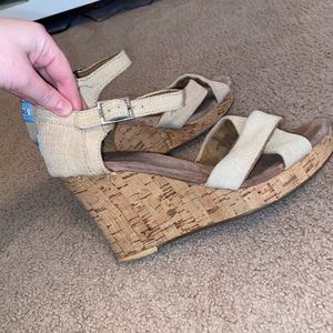 Woman’s Toms wedges